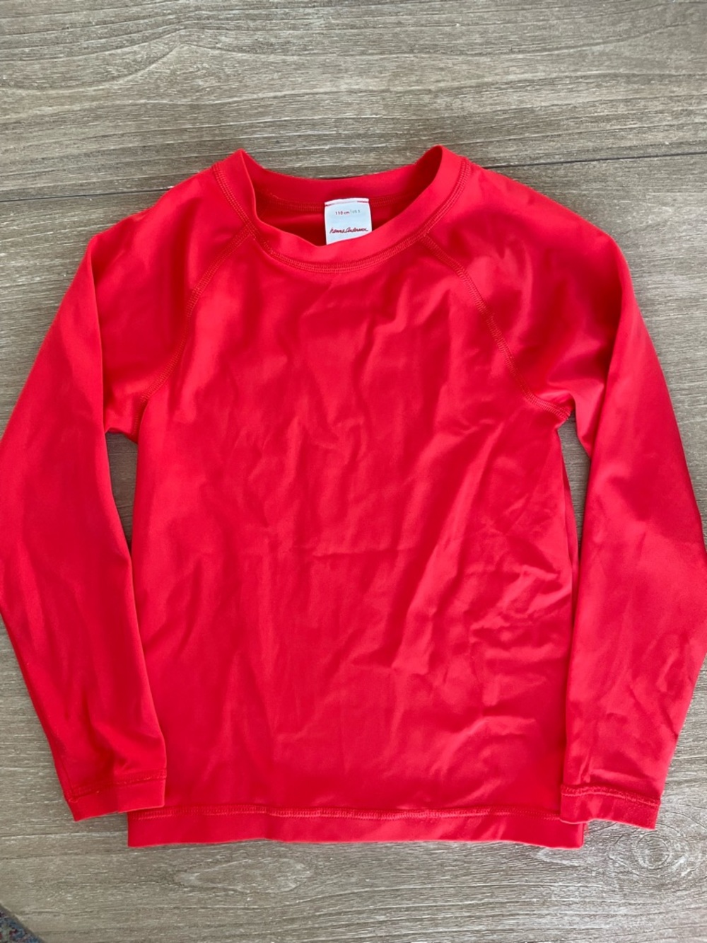 Hanna Andersson Red Rash Guard | Size 110 (US 5)